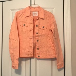 Peach colored jacket size XS